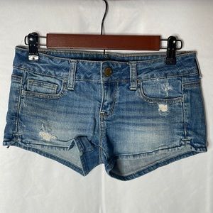 American eagle denim shorts